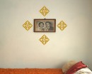 Damask Wall Pattern Decal Modern Vinyl Art Stickers